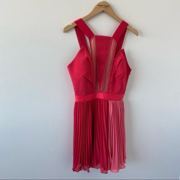 Three Floor Revolve pink paradise cocktail dress - Picture 3 of 8